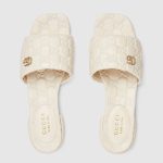 Gucci Women’s slide sandal with Double G - Image 2